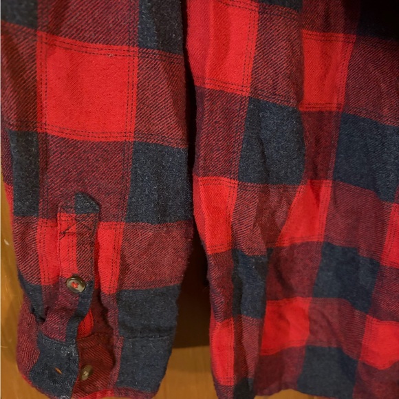 American Eagle Ahh-Mazingly Soft Boyfriend Fit Flannel | Plaid | Medium - Picture 8 of 9